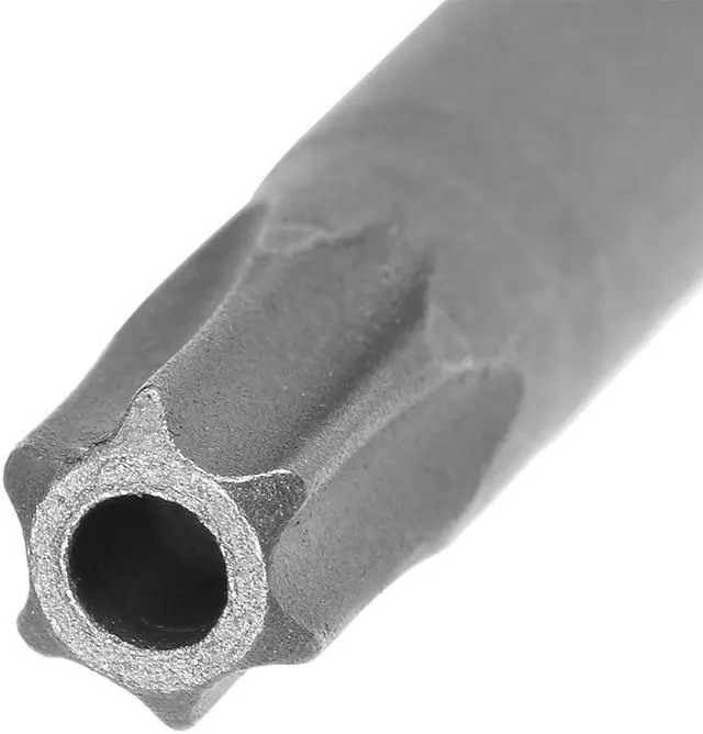 Alt view image 3 of 4 - 20pcs 50mm 1/4" Hex Shank T27 Magnetic Torx Head Security Screwdriver Bits S2