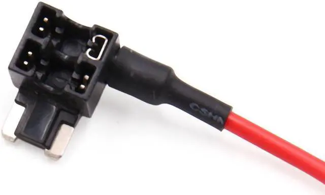 Alt view image 2 of 2 - 2Pcs Add A Circuit Tap Adapter Low Profile Mini Blade Fuse Box Holder for Car