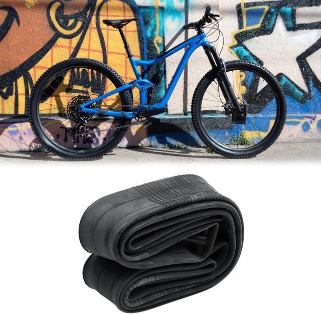 Alt view image 2 of 2 - Black Rubber Cycling Road Mountain Bike Bicycle Inner Tube Tire Tyre 26 x 1.95 /2.125