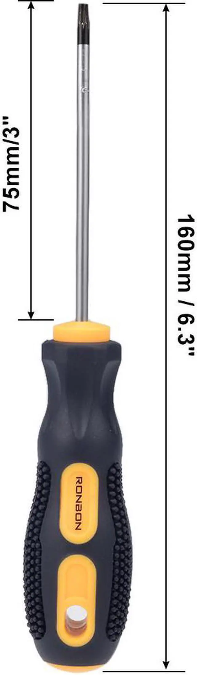 Alt view image 3 of 4 - T8 Screwdriver Torx Driver 3 Inch Shaft Magnetic