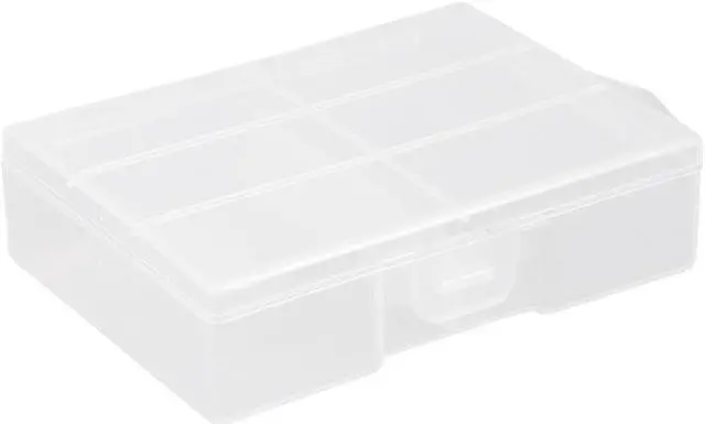 Main image of Unique Bargains Clear Plastic Case Holder Storage Box Container for 24 x AAA Battey