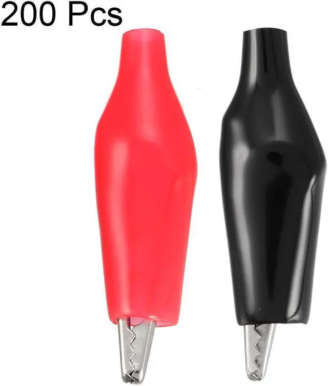 Alt view image 2 of 4 - Alligator Clips Clamps , Crocodile Alligator Jumper Electric Test Clips Helper with Protective Insulation Cover for Circuit Testing , 200pcs