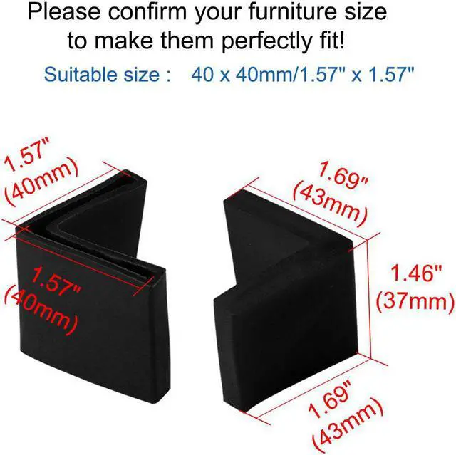 Alt view image 2 of 7 - Felt Furniture Pads Round 2" Self Adhesive Anti-scratch Floor Protector 10pcs