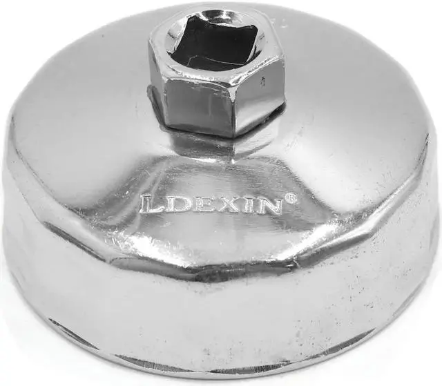 Main image of 15 Flutes 78mm Inner Dia Oil Filter Wrench Cap Tool Remover for Car
