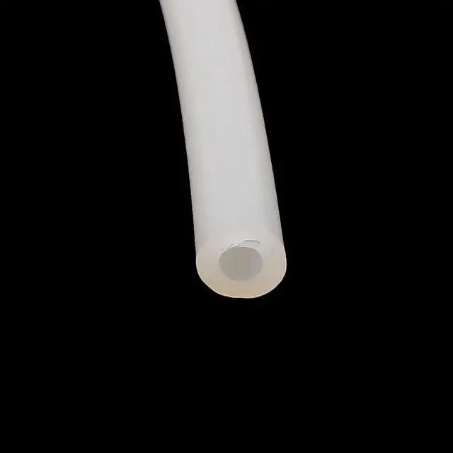 Alt view image 2 of 2 - 3mm x 6mm Silicone Translucent Tube Water Air Pump Hose Pipe 2 Meter 6.5Ft Long