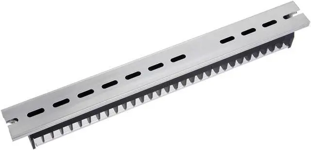 Alt view image 4 of 4 - Barrier Terminal Strip Block 660V 15A Dual Row 30P DIN Rail Base Screw Connector