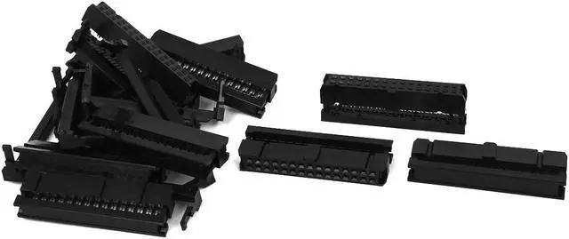 Main image of Unique Bargains 10Pcs FC-30P 30Pin 2.54mm Pitch ISP JTAG Socket Connector for Flat Ribbon Cable