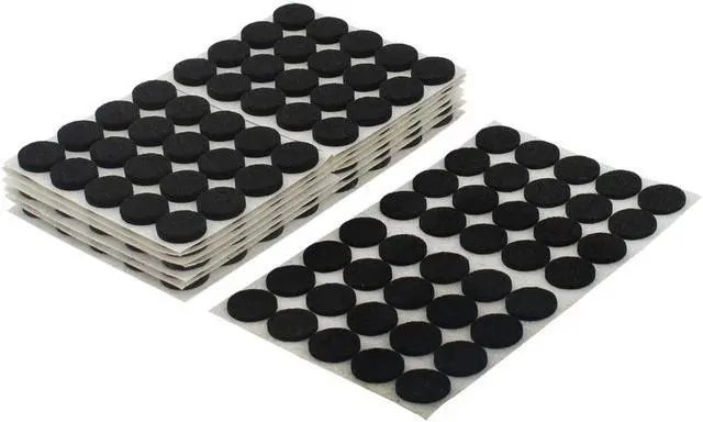 Main image of Unique Bargains 4 Pcs Antislip Rubber Square 30mm x 30mm Chair Foot Cover Table Furniture Leg Protector Black