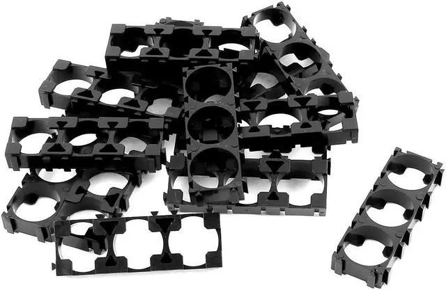 Main image of 15 Pcs 18650 Lithium Battery Triple Holder Bracket for DIY Battery Pack