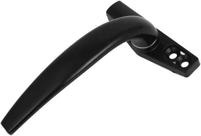 Alt view image 4 of 6 - Aluminum Alloy Casement Window Locking Handle Grip Right Hand Black 4pcs