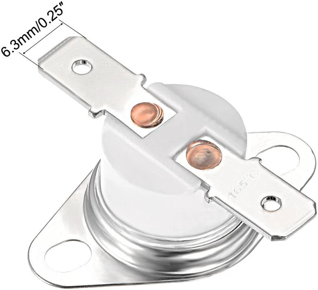 Alt view image 3 of 4 - KSD301 Thermostat, Temperature Control Switch 150°C 10A , Normally Closed N.C 2pcs