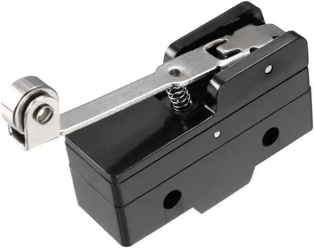 Alt view image 3 of 4 - Z-15GW2-B 1NO + 1NC Long Hinge Roller Lever Micro Action Switch