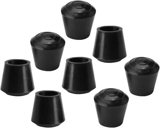 Main image of 8pcs Chair Leg Tips Caps 14mm 9/16 Inch Anti Slip Rubber Furniture Table Feet Cover Floor Protector Reduce Noise Prevent Scratches