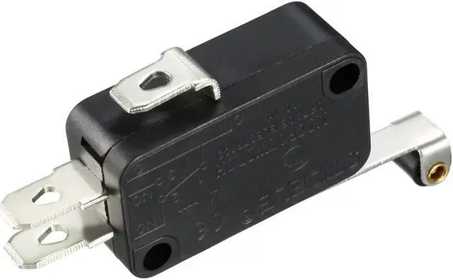 Alt view image 3 of 4 - 10pcs V-156-1C25 Black Hinge Roller Lever Micro Limit Switches