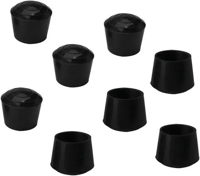 Main image of 8pcs Chair Leg Tips Caps 25mm 1 Inch Anti Slip Rubber Furniture Table Feet Cover Floor Protector Reduce Noise Prevent Scratches