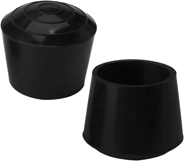 Main image of 2pcs Chair Leg Tips Caps 25mm 1 Inch Anti Slip Rubber Furniture Table Feet Cover Floor Protector Reduce Noise Prevent Scratches
