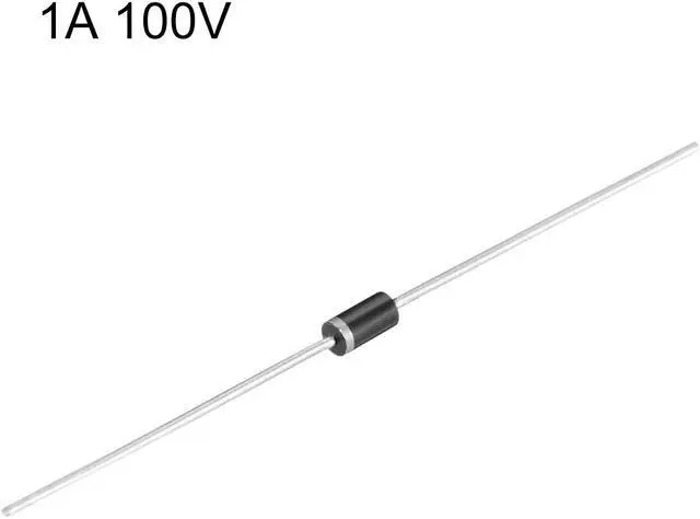 Alt view image 3 of 4 - Schottky Rectifier Diode 1A 100V Axial Electronic Silicon Diodes for 1N4002