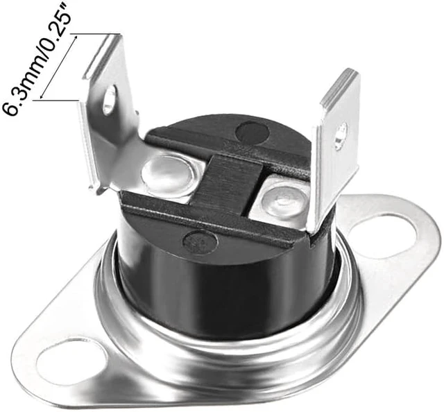 Alt view image 3 of 4 - KSD301 Thermostat, Temperature Control Switch 55°C 10A Normally Closed N.C 2pcs