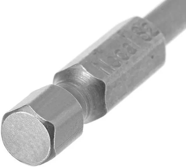 Alt view image 4 of 4 - 5Pcs 1/4-Inch Hex Shank 65mm Length Phillips 4PH2 Magnetic Screw Driver S2 Screwdriver Bits