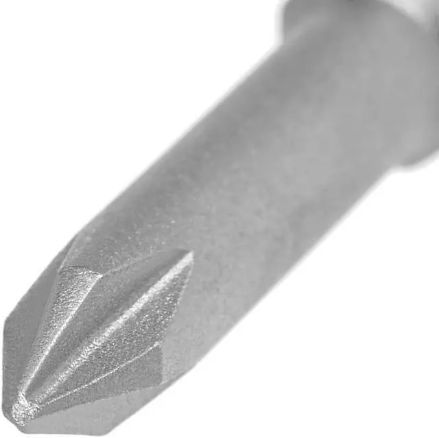 Alt view image 3 of 4 - 5Pcs 1/4-Inch Hex Shank 50mm Length Phillips 5PH1 Magnetic Screw Driver S2 Screwdriver Bits