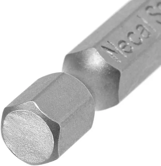 Alt view image 4 of 4 - 10Pcs 1/4-Inch Hex Shank 65mm Length Phillips 3.5PH1 Magnetic Screw Driver S2 Screwdriver Bits