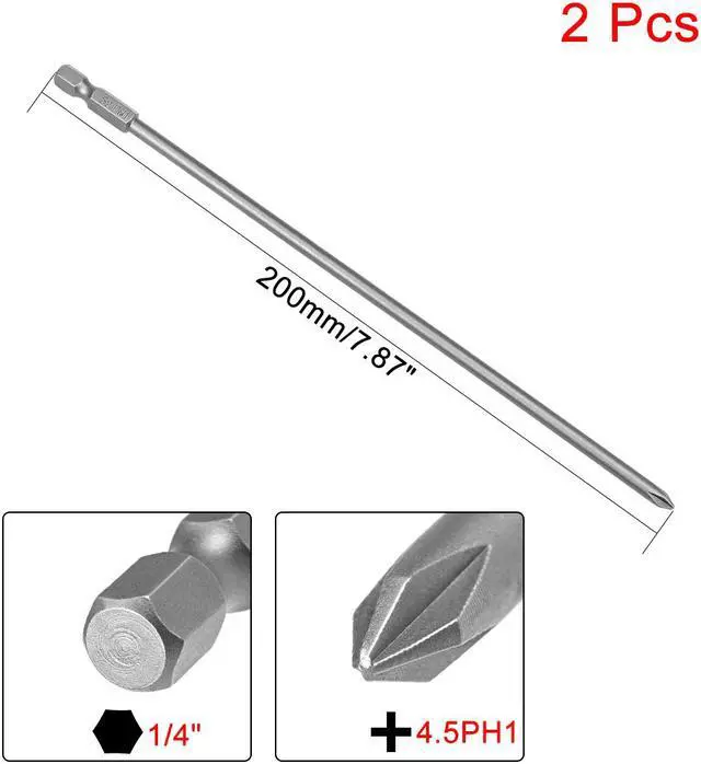Alt view image 2 of 7 - #2 Phillips Screwdriver 6 Inch Round Shaft Non Slip Comfortable Handle