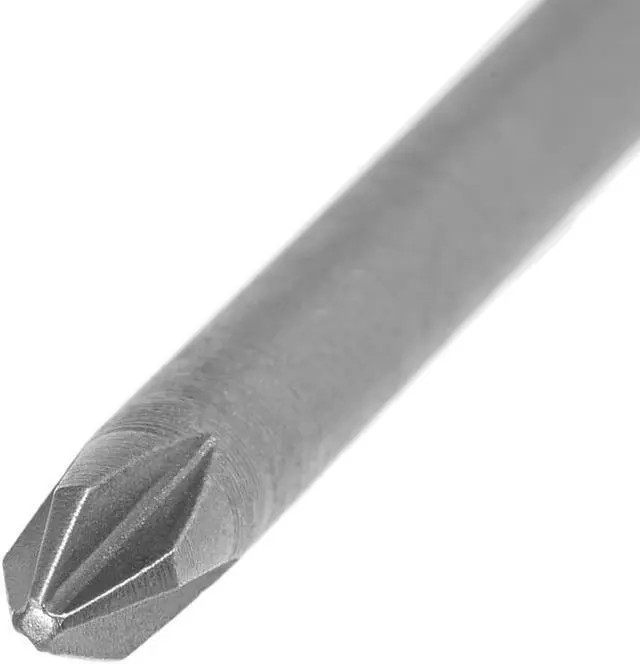 Alt view image 3 of 4 - 5Pcs 1/4-Inch Hex Shank 75mm Length Phillips 4.5PH1 Magnetic Screw Driver S2 Screwdriver Bits