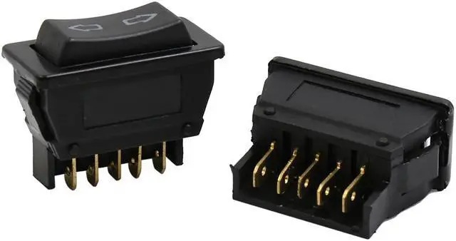 Alt view image 3 of 5 - Car Power Window Glass Lift Switch with Wire Harness Socket 5 Pin DC 12V 4 in 1