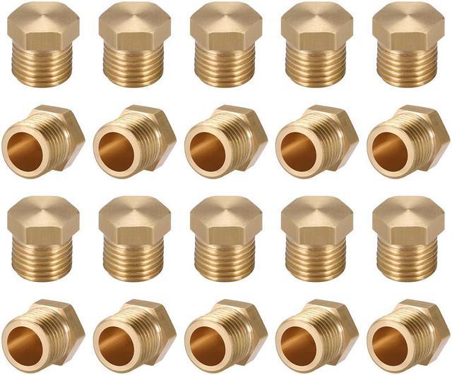 Brass Hex Head Plug - 1 