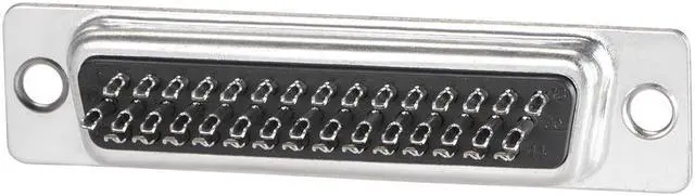 Alt view image 3 of 4 - D-sub Connector DB44 Female Socket 44-pin 3-row High Density Port Terminal Breakout for Mechanical Equipment CNC Computers Pack of 1