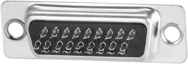 Alt view image 3 of 4 - D-sub Connector DB26 Female Socket 26-pin 3-row Port Terminal Breakout for Mechanical Equipment CNC Computers Pack of 8