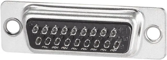 Alt view image 3 of 4 - D-sub Connector Male Plug 26-pin 3-row Port Terminal Breakout Solder Type for Mechanical Equipment CNC Computers Black Pack of 8