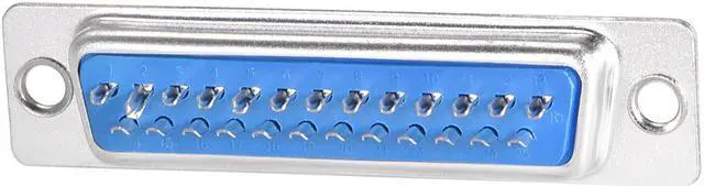 Alt view image 3 of 4 - D-sub Connector DB25 Female Socket 25-pin 2-row Port Terminal Breakout for Mechanical Equipment CNC Computers Pack of 20