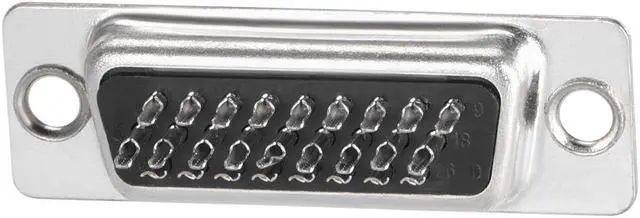 Alt view image 3 of 4 - D-sub Connector DB26 Female Socket 26-pin 3-row Port Terminal Breakout for Mechanical Equipment CNC Computers Pack of 4
