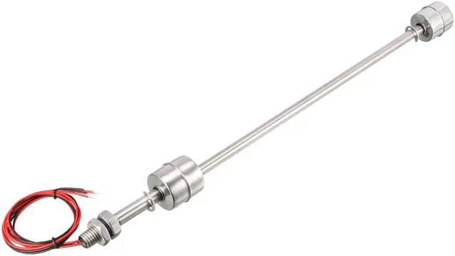 Alt view image 3 of 3 - Stainless Steel Dual Ball Float Switch 420mm/16.54inch Tank Vertical Water Level Sensor
