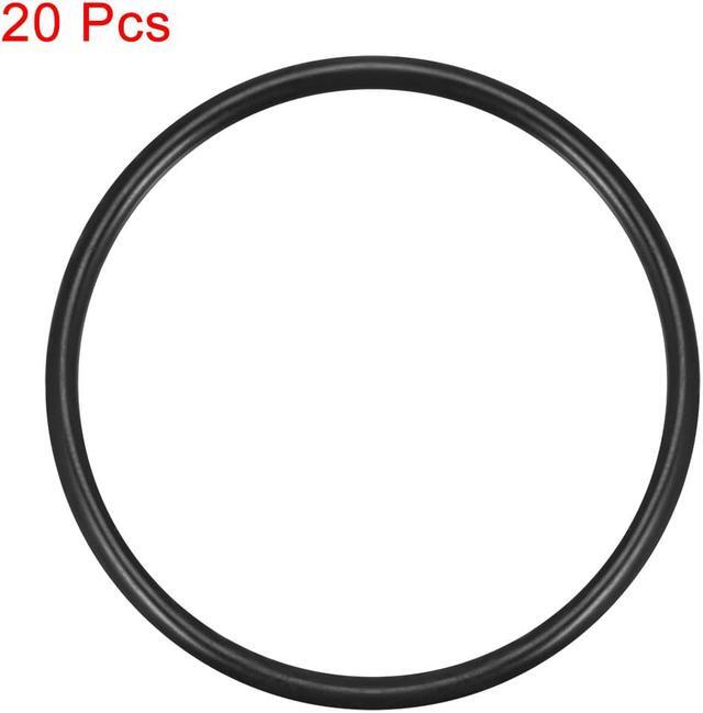 Alt view image 2 of 3 - O-Rings Nitrile Rubber, 53mm Inner Diameter, 60mm OD, 3.5mm Width, Round Seal Gasket 20pcs