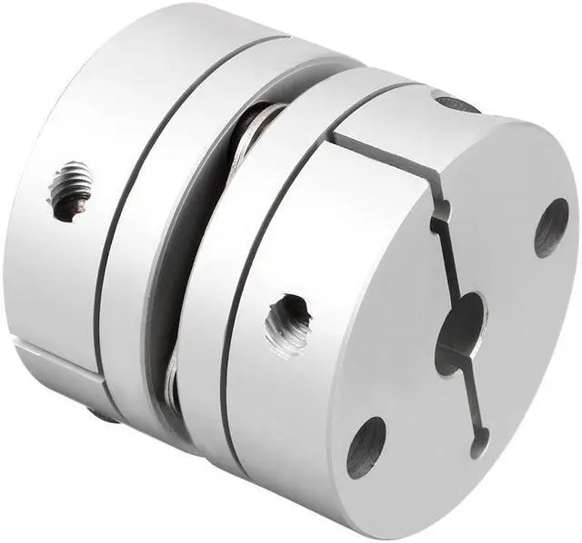 Alt view image 3 of 5 - 9.5mm to 6mm Bore One Diaphragm Motor Wheel Flexible Coupling Joint