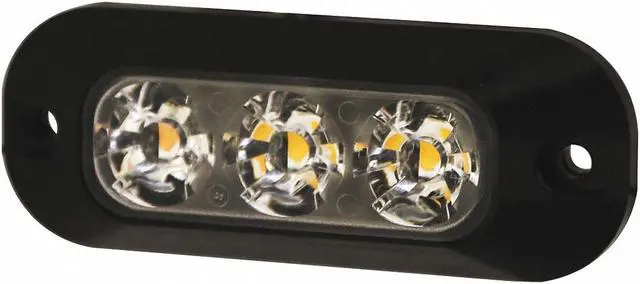 Alt view image 3 of 3 - ECCO ED3703A Warning Light,LED,Amber