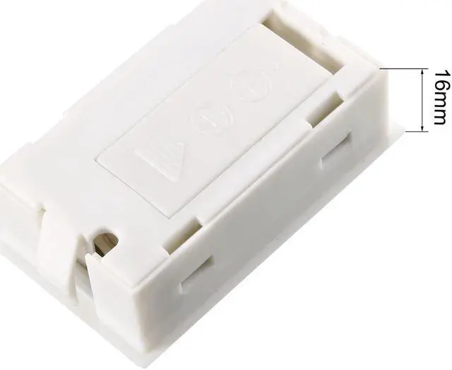 Alt view image 3 of 3 - White Digital Temperature Humidity Meters Gauge Indoor Thermometer Hygrometer LCD Display Celsius(°C) for Humidors, Greenhouse, Garden 3pcs