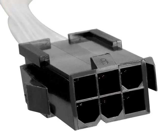 Alt view image 3 of 4 - 6 Pin -8 Pin PCIE PCI Express Video Card Power Supply Cable Adapter