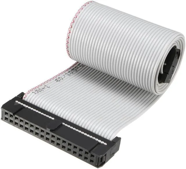 Main image of IDC 34 Pins Wire Flat Gray Ribbon Cable 48cm 2.54mm Pitch 1pcs