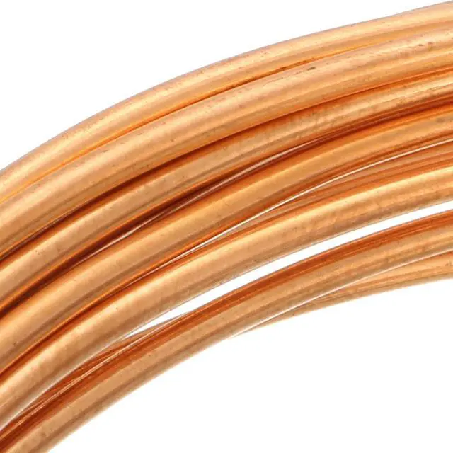 Alt view image 3 of 4 - Refrigeration Tubing, 5/64" OD x 3/64" ID x 9.8 Ft Soft Coil Copper Tubing