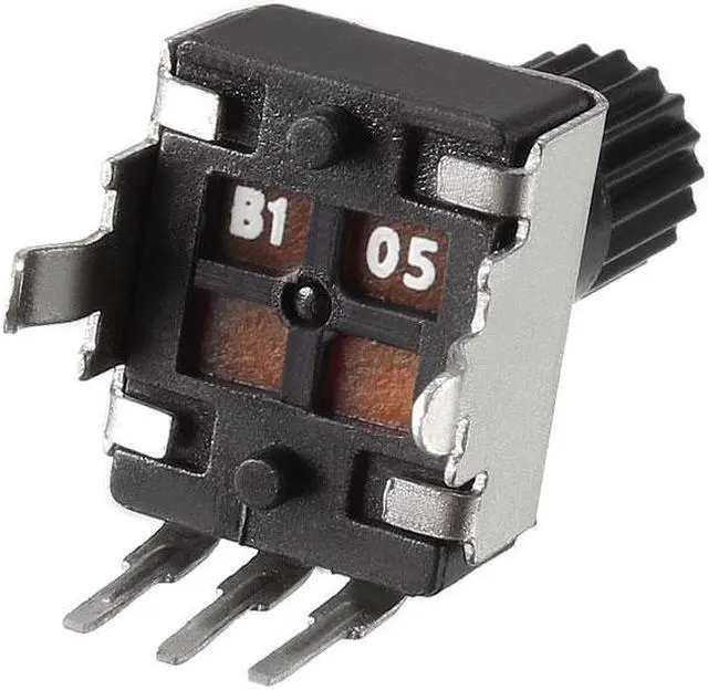 Alt view image 4 of 4 - Potentiometer 1M Ohm Variable Resistors Single Turn Rotary Carbon Film 10pcs