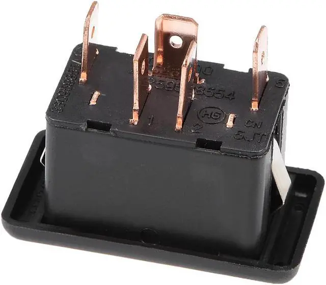 Alt view image 4 of 4 - 5 Pins Car Window Switch Car Master Rocker Switch Momentary Glass Lifter Switch DC 12V 2pcs