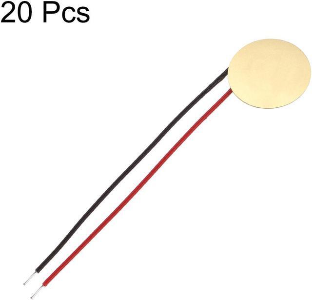 Alt view image 4 of 4 - 20 Pcs Piezo Discs 10mm Acoustic Pickup Transducer Element Trigger Buzzer CBG Guitar