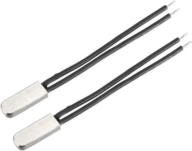 Main image of KSD9700 Thermostat, 160 Normally Close Temperature Switch Thermal Switch, N.C 5A Metal Bimetal Temperature Controller 2pcs