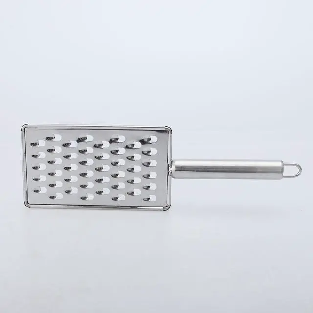 Alt view image 6 of 7 - Cheese Grater - Food Graters for Kitchen Stainless Steel - Vegetable Lemon Grater Flat Grater Fruit Grater