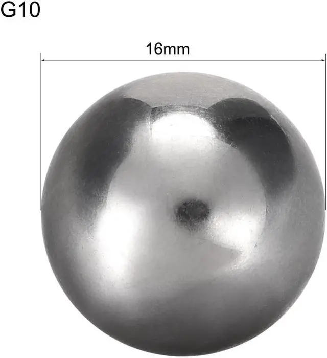 Alt view image 2 of 2 - Precision Chrome Steel Bearing Balls 16mm G10 10pcs