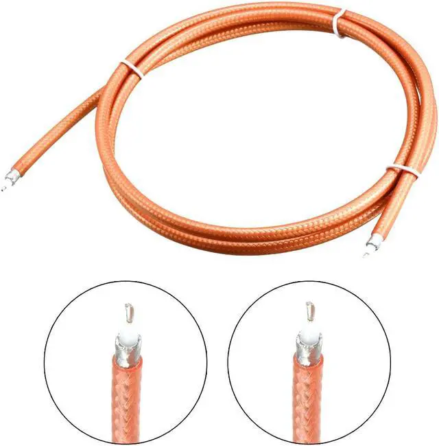Alt view image 2 of 4 - Low Loss RF Coaxial Cable Connection Coax Wire RG-142 100cm