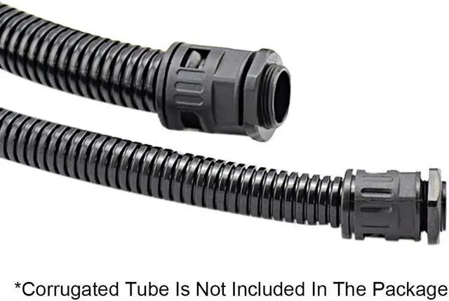 Alt view image 5 of 5 - Cable Gland Corrugated Tube Connector AD42.5 Pipe Joint Clamps PG36 Screw 5Pcs